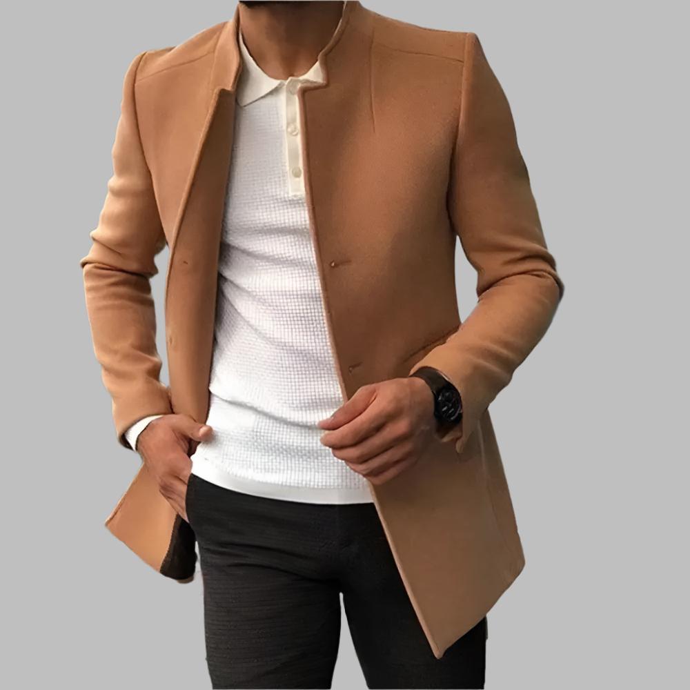 Benicio - Elegante Abrigo De Lana