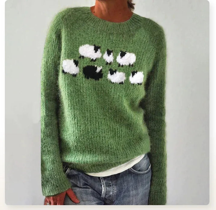 Mareike - Jersey Retro De Otoño