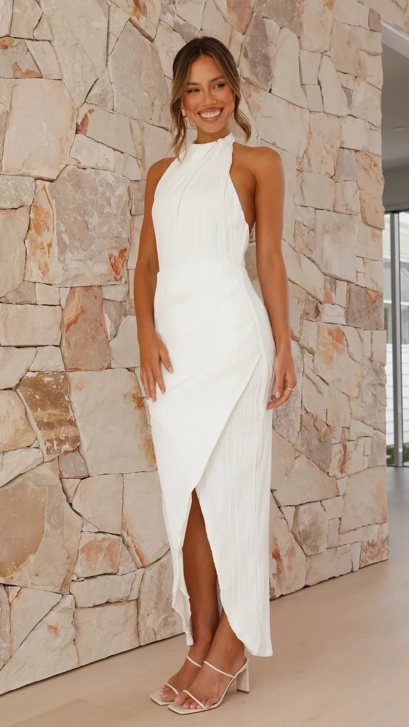 Elmera - Elegante Vestido Sin Espalda