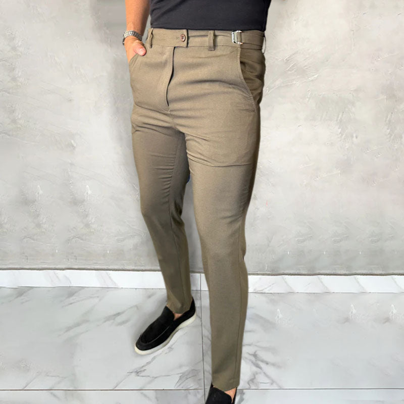 Zulfiandi - Pantalones Elásticos Elegantes y Ajustados