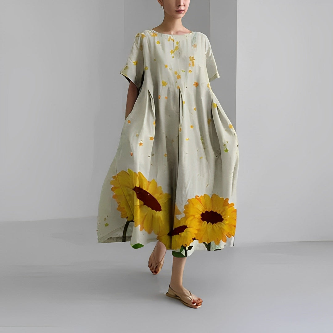 Adelia - Vestido Floral Bohemio