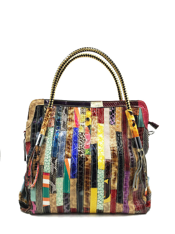 Mishahna - Bolso De Mano Colorido De Estilo Occidental