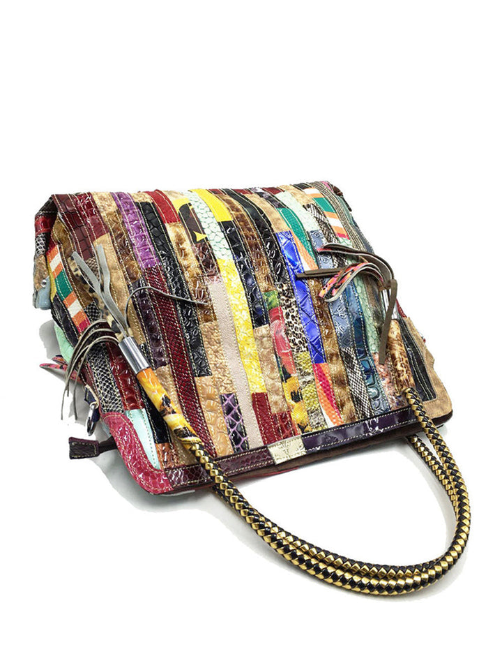 Mishahna - Bolso De Mano Colorido De Estilo Occidental