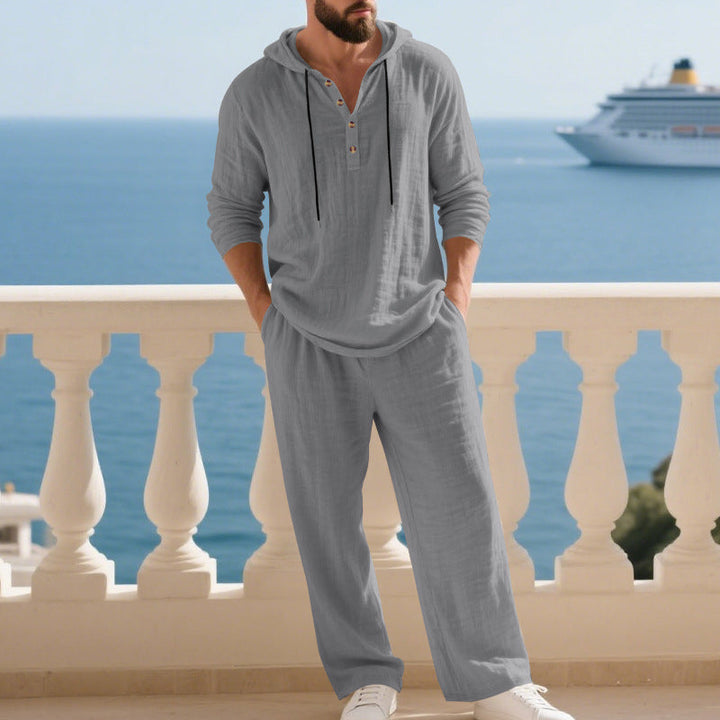 Maoray - Conjunto Informal de Sudadera Con Capucha y Pantalón