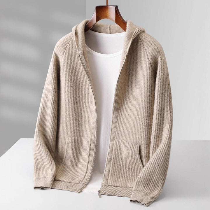 Yonel - Sudadera Con Capucha de Cachemira De Lujo