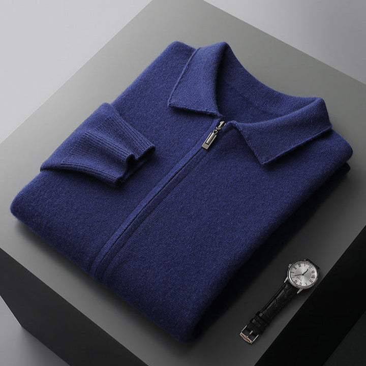 Keelon - Elegante Jersey De Lana Con Cremallera
