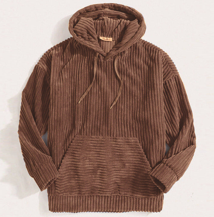 Arndt - Sudadera De Pana De Manga Larga Con Capucha
