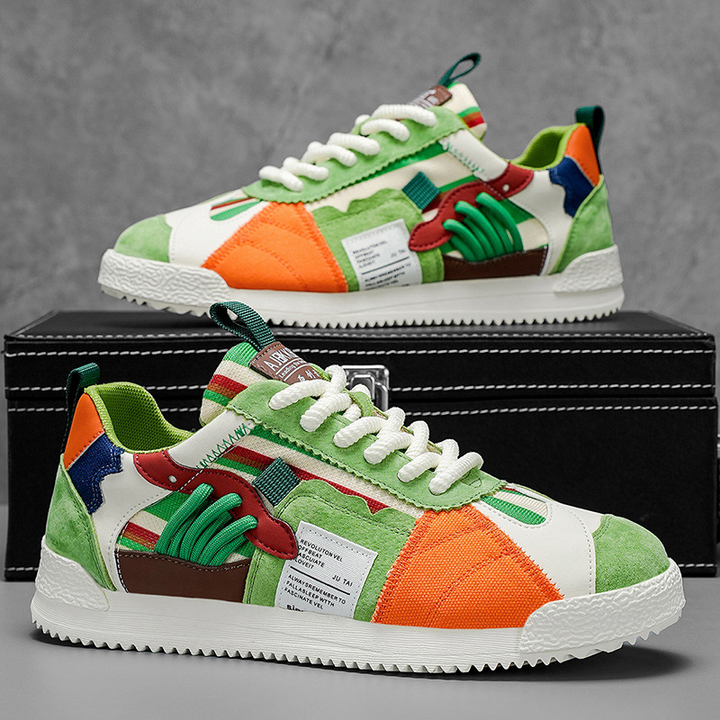 Edwardo - Zapatillas Rétro Fragmento