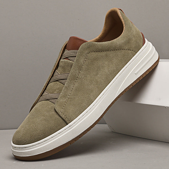 Hargrove - Zapatillas Informales De Piel De Vacuno