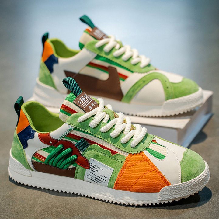 Pooran - Zapatillas Retro Ultra Cómodas