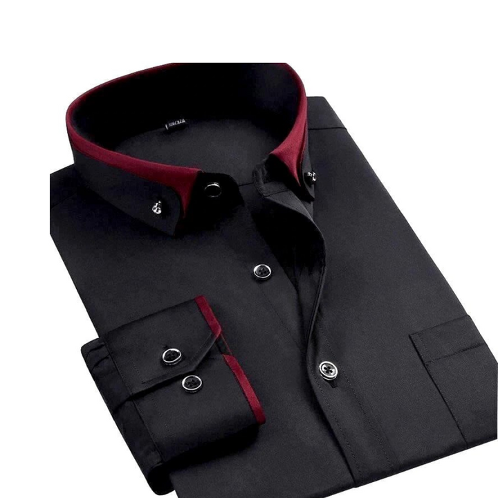 Brandt - Camisa Clásica De Manga Larga