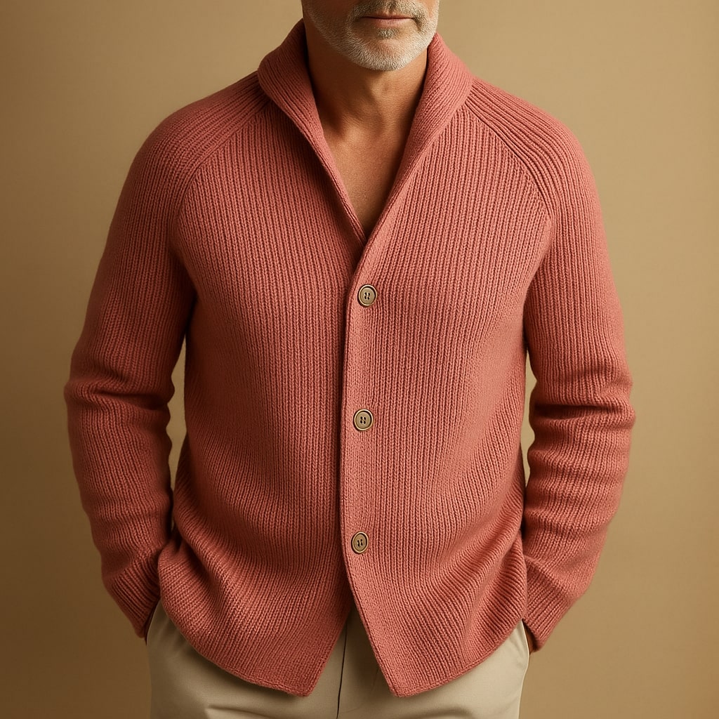 Lannister - Cárdigan De Lana Acanalado
