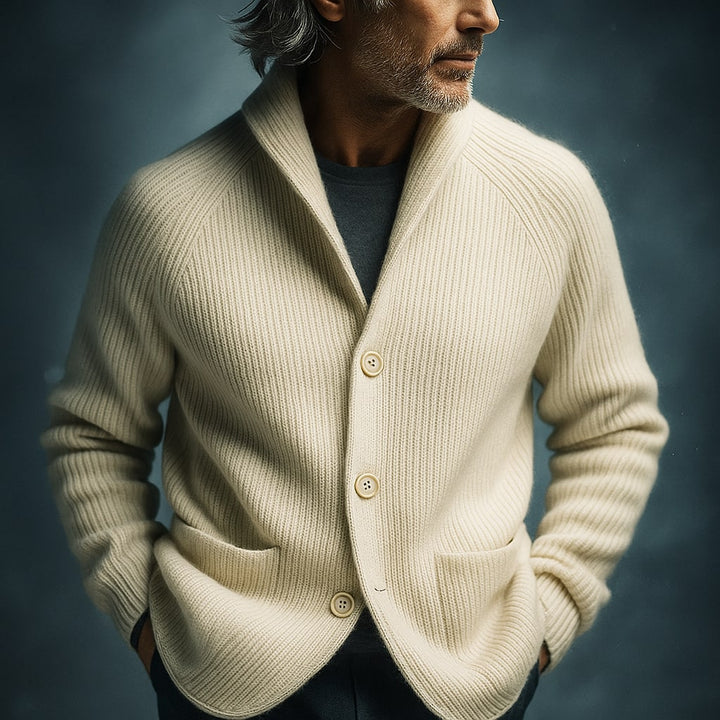 Lannister - Cárdigan De Lana Acanalado