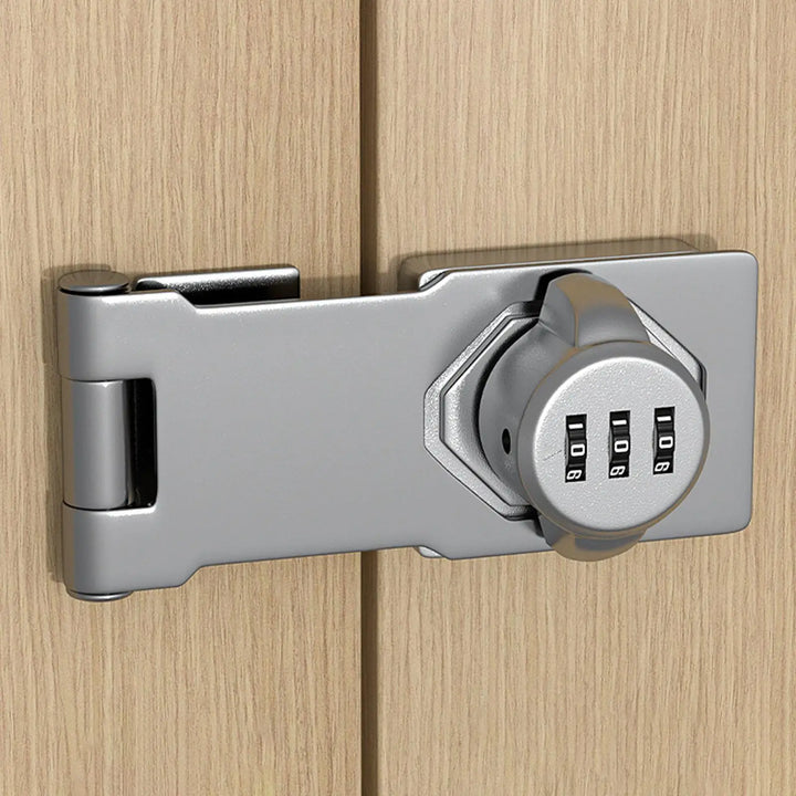 SafeKey - Cerradura De Pestillo Con Contraseña Para Armarios
