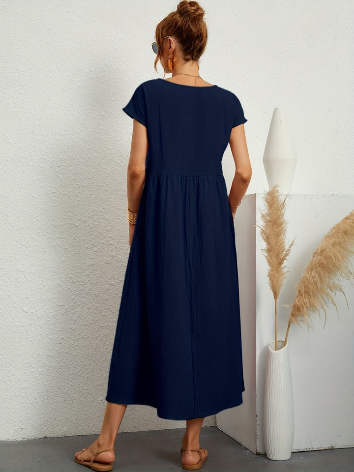 Jessica - Vestido Casual de Lino
