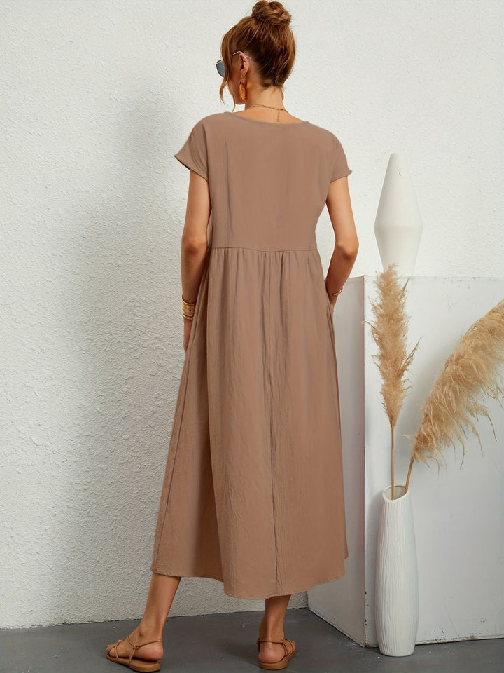 Jessica - Vestido Casual de Lino