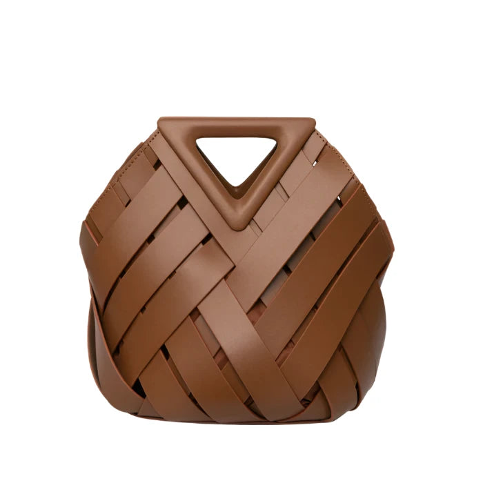 Vivetha - Bolso Cruzado con asa en Forma de Triángulo