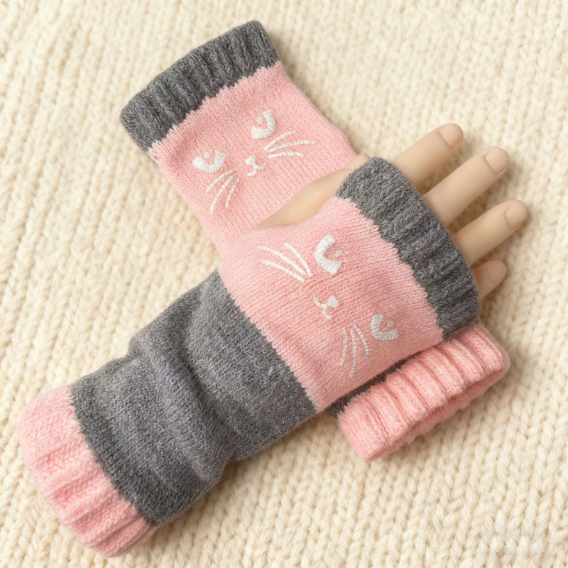 CozyPaws - Guantes Cálidos con Dibujos Animados