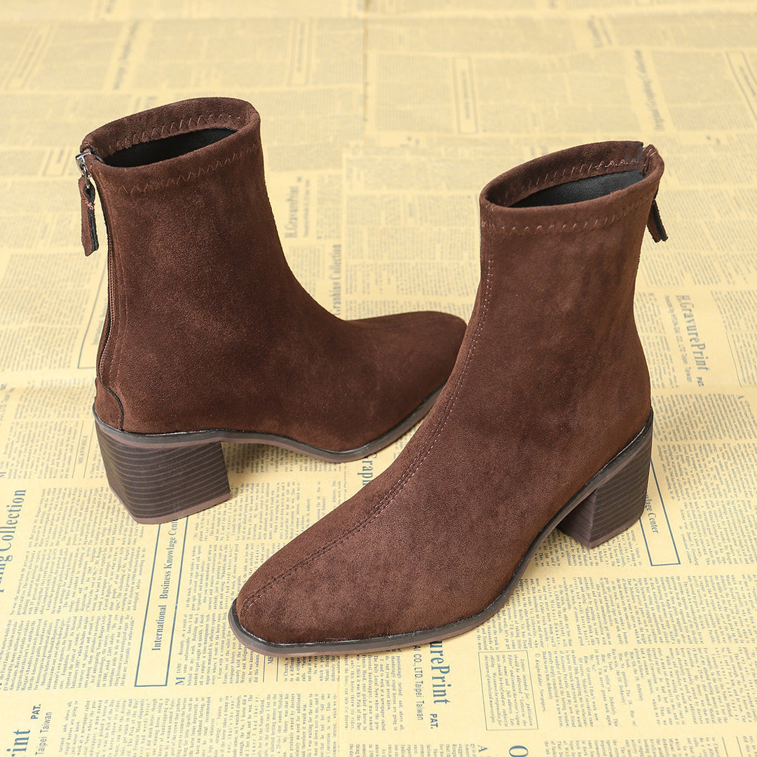 Sheley - Elegantes Botines De Ante