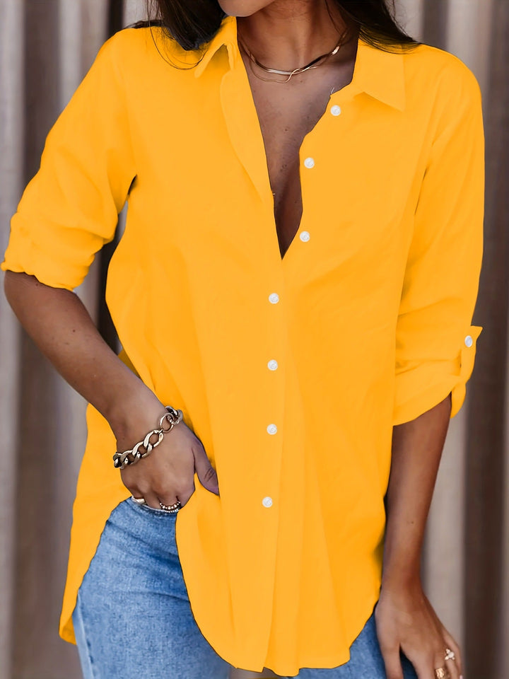 Arissa - Camisa Informal Abotonada
