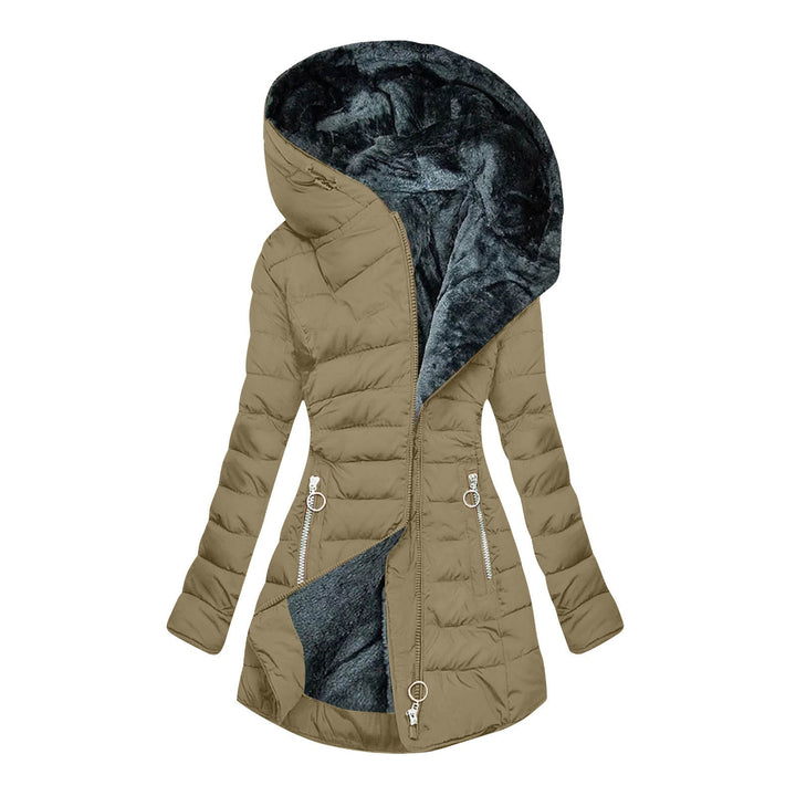 Ilariy - Abrigo Acolchado Con Capucha Para Invierno