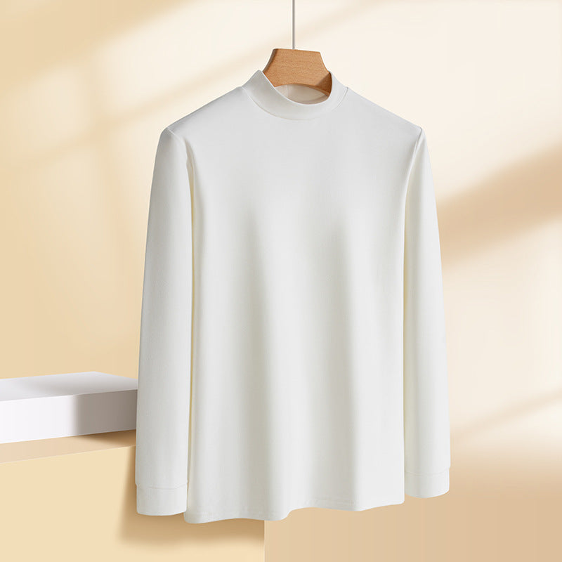 Zimran - Camisa De Manga Larga y Cuello Redondo