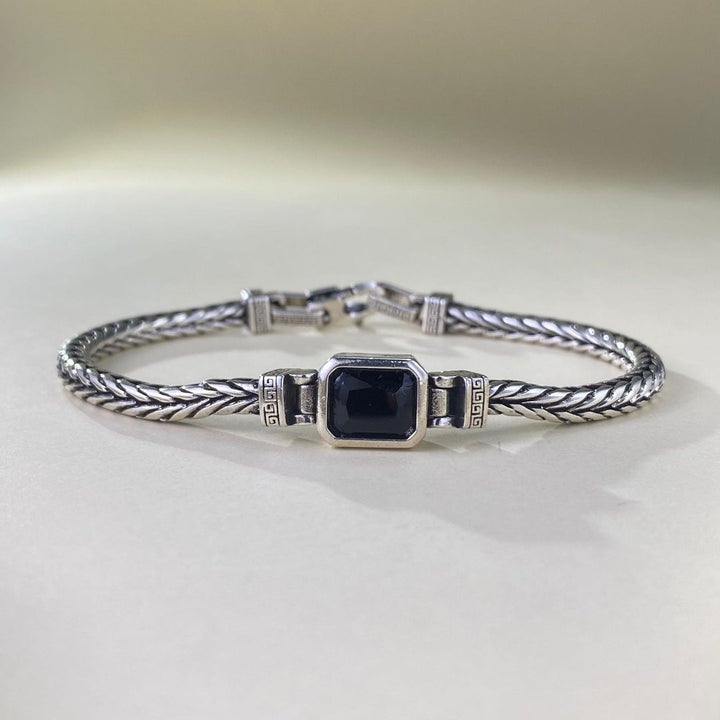 DarkCharm - Pulsera de Piedras Preciosas de ónix