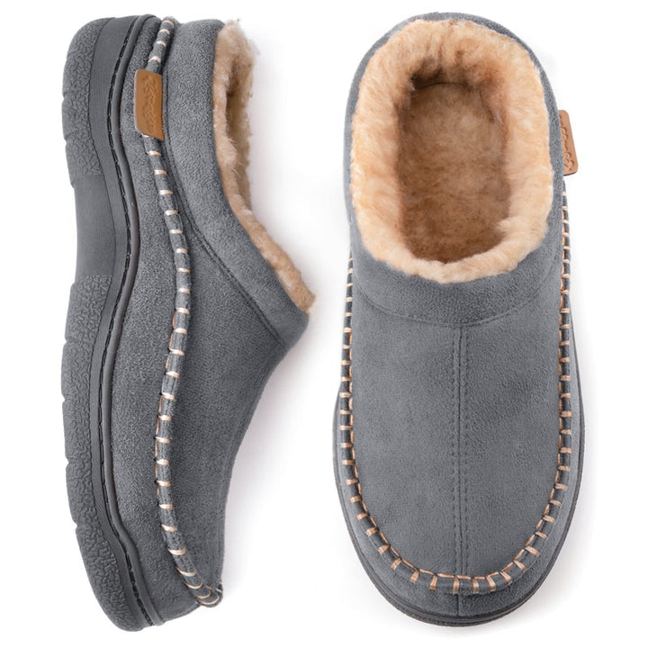 Sinan - Pantuflas Suaves Forradas De Piel