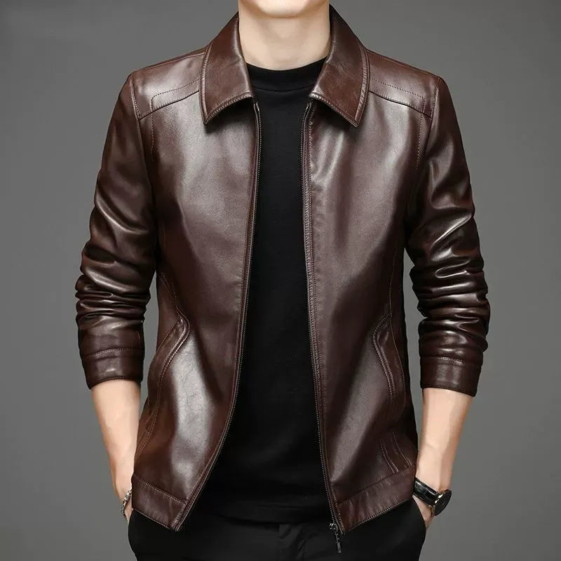 Iggor - Chaqueta Informal De Cuero