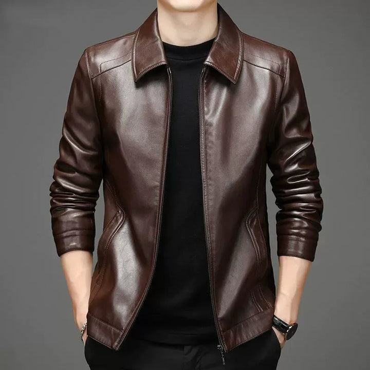 Iggor - Chaqueta Informal De Cuero
