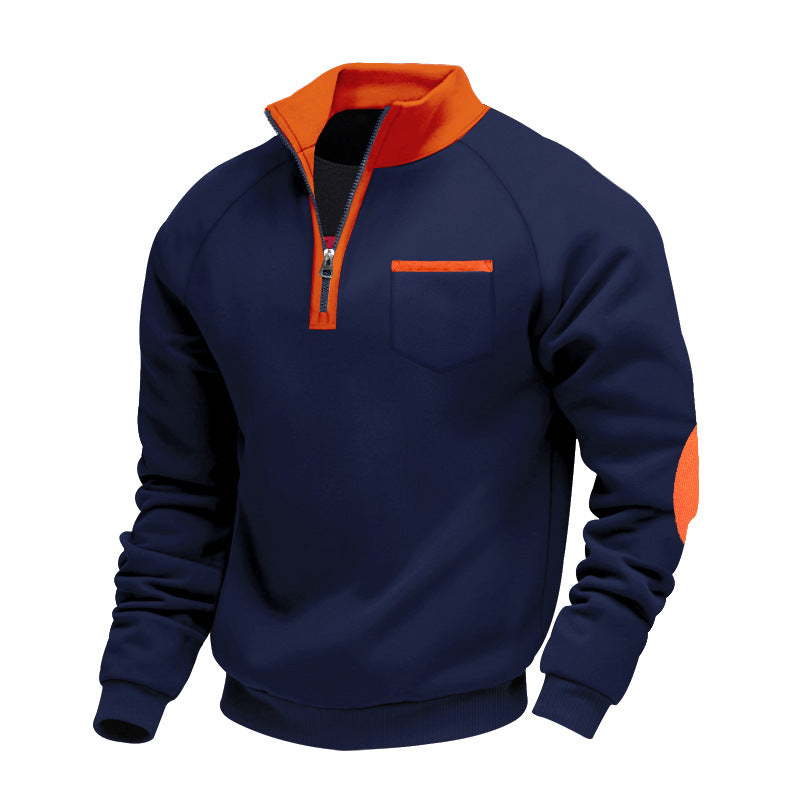 Trond - Sudadera De Felpa Con Cremallera De Un Cuarto
