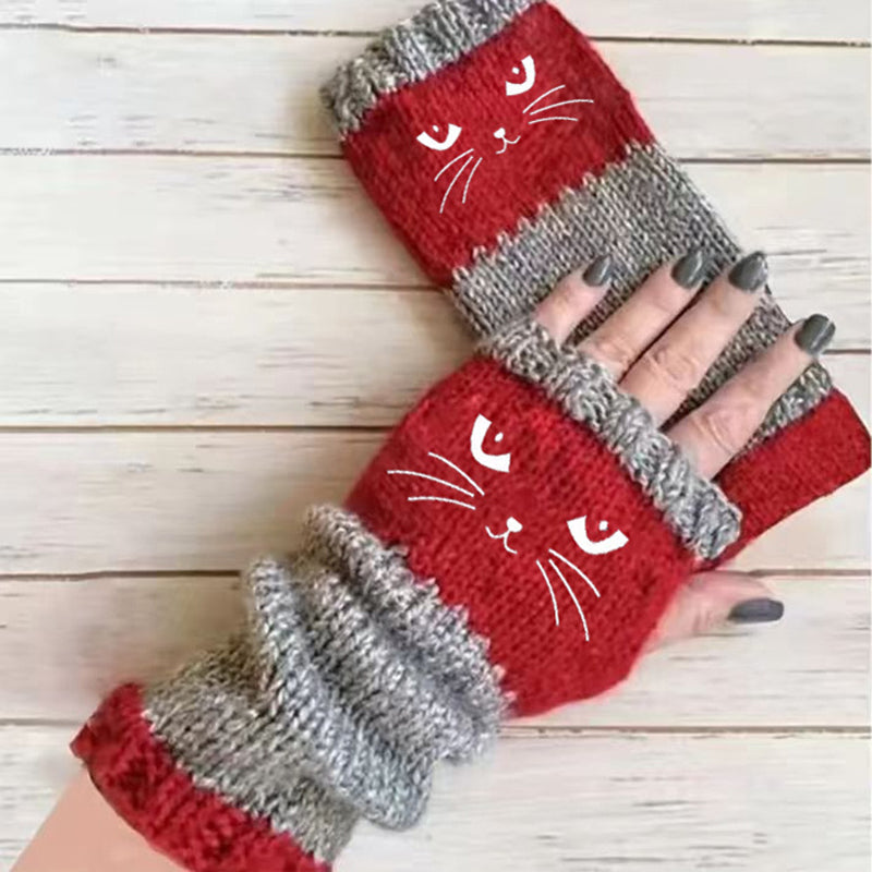 CozyPaws - Guantes Cálidos con Dibujos Animados