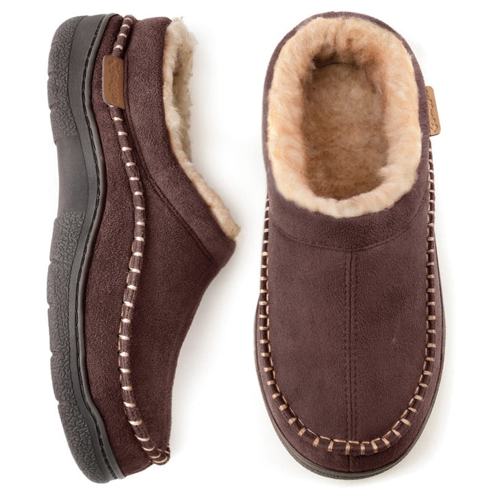 Sinan - Pantuflas Suaves Forradas De Piel