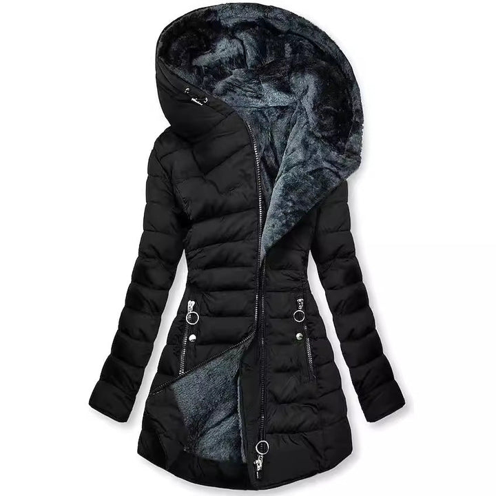 Ilariy - Abrigo Acolchado Con Capucha Para Invierno