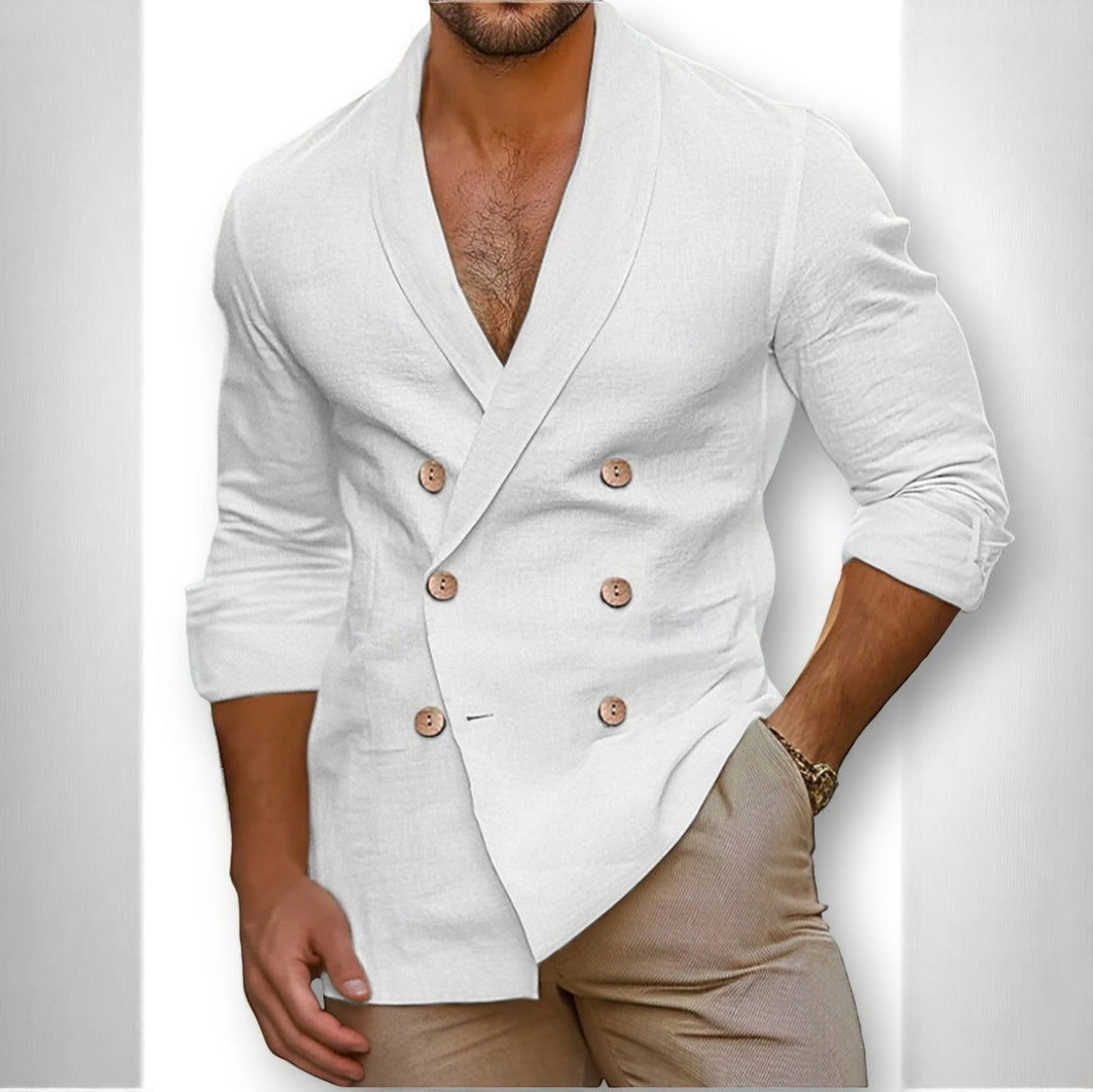 Milorad - Camisa Informal De Doble Botonadura
