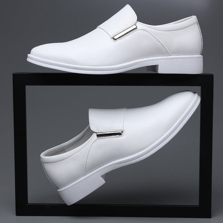 Hader - Mocasines de Piel Con Punta Afilada