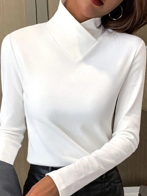 Corrine - Elegante Jersey De Cuello Alto