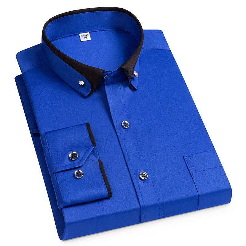Abram - Camisa De Manga Larga Clásico