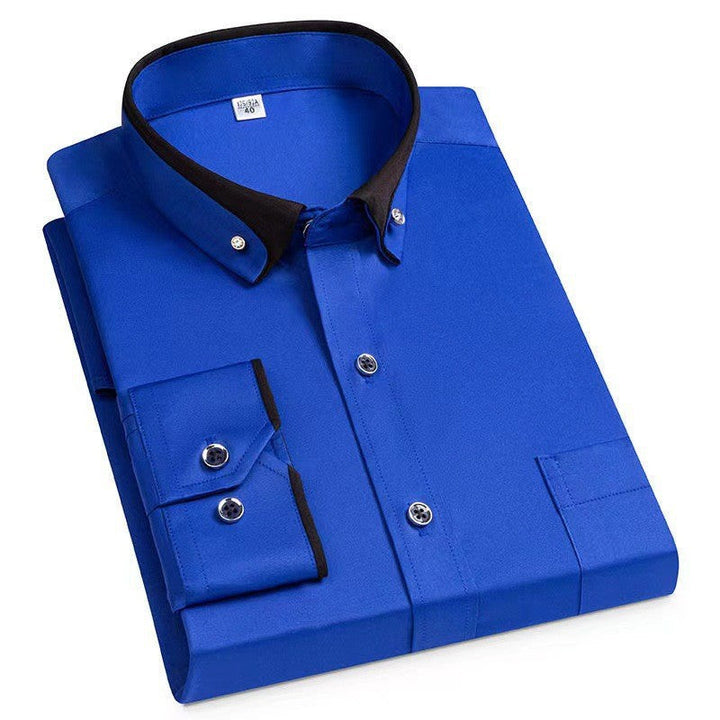 Abram - Camisa De Manga Larga Clásico