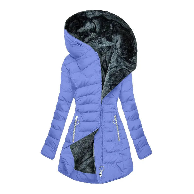 Ilariy - Abrigo Acolchado Con Capucha Para Invierno