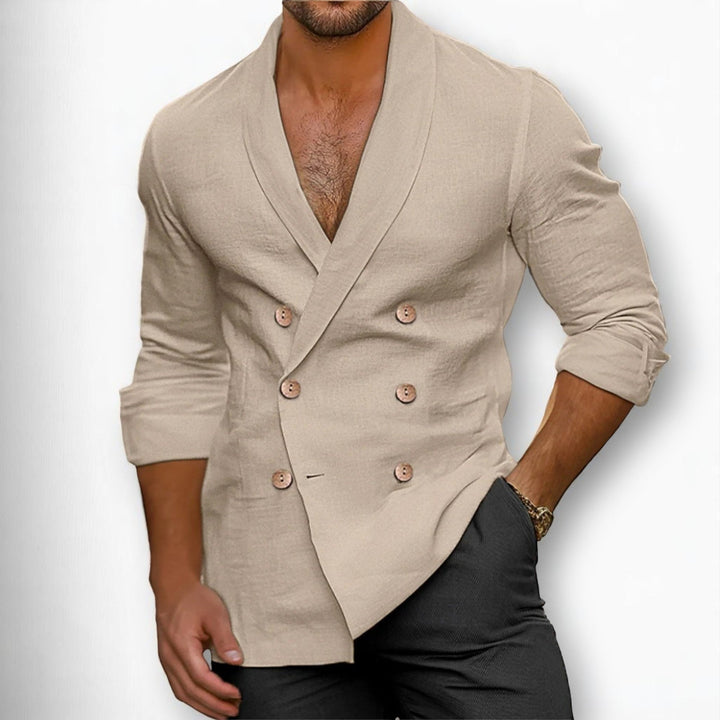 Milorad - Camisa Informal De Doble Botonadura
