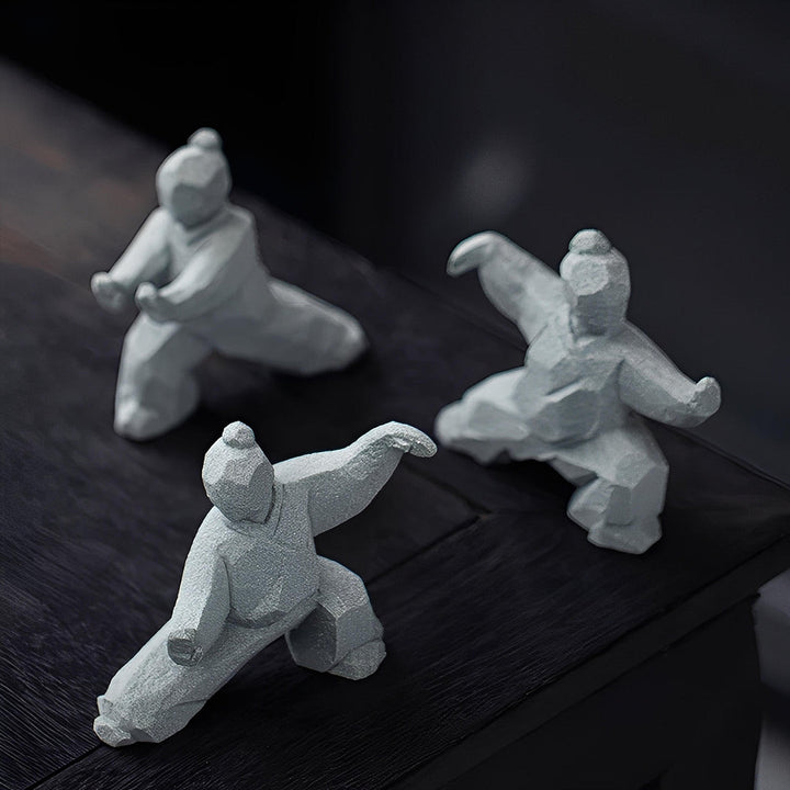SpiritStone - Figuritas de Piedra Flujo de Wushu