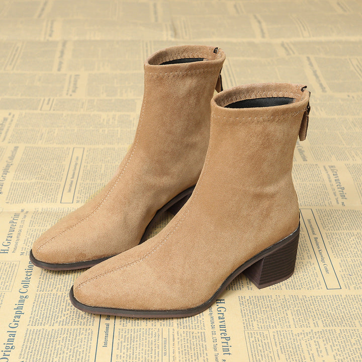 Sheley - Elegantes Botines De Ante