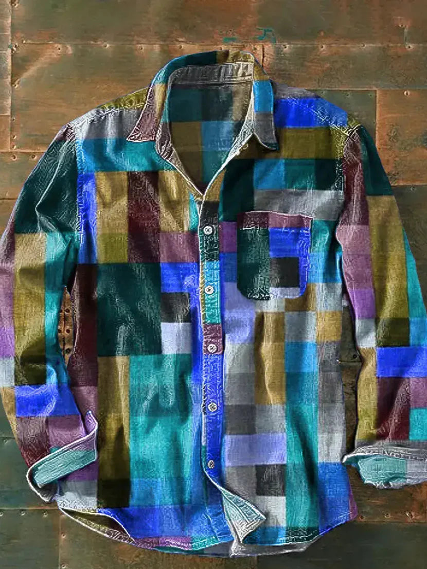 Siphri - Camisa Elegante Con Práctico Bolsillo