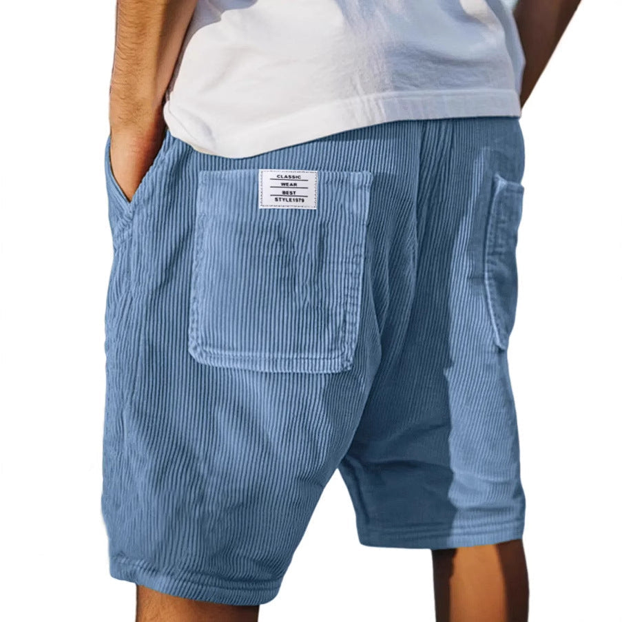 Marsel - Pantalones Cortos Elegantes De Pana