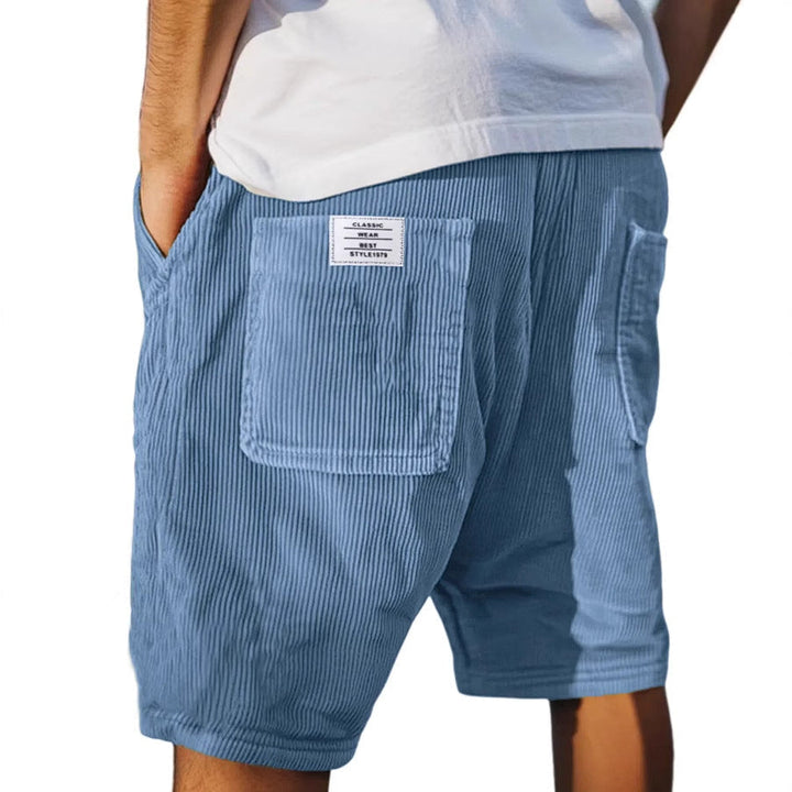 Marsel - Pantalones Cortos Elegantes De Pana