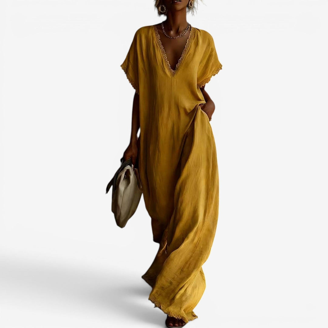 Farzana - Vestido Largo De Estilo Bohemio