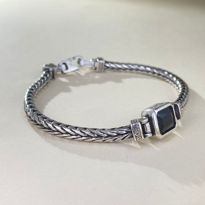 DarkCharm - Pulsera de Piedras Preciosas de ónix