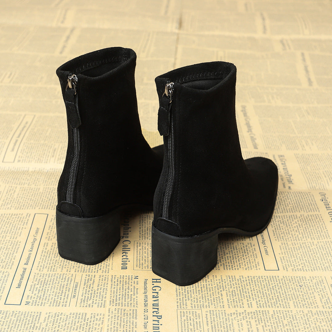Sheley - Elegantes Botines De Ante