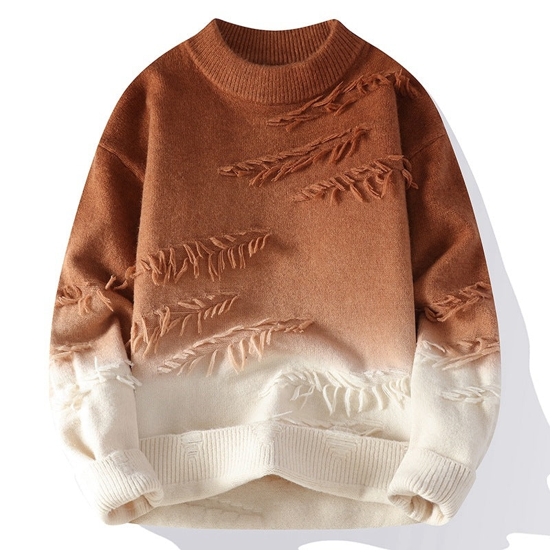 Wilfried - Jersey de Punto de Cuello Redondo